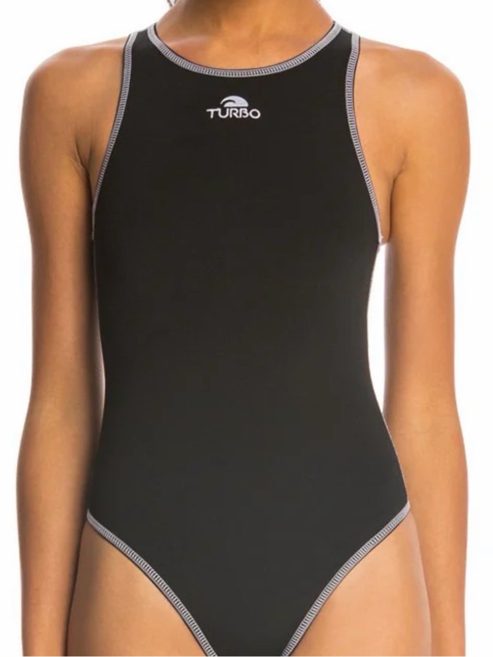 Women's Black Turbo Water Polo Swimsuit size large